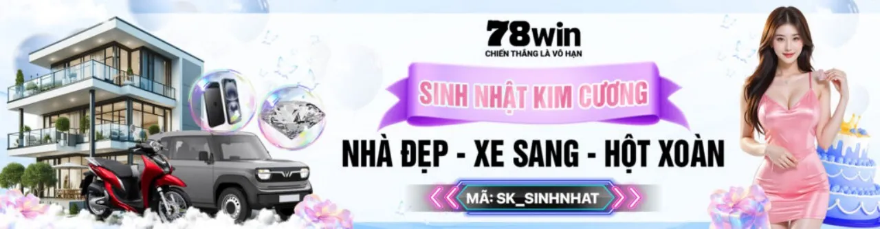 Banner kêu gọi hành động với các lựa chọn đăng ký, đăng nhập và khuyến mãi VZ99